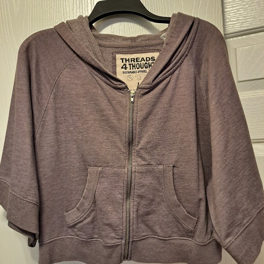 Hooded zip up